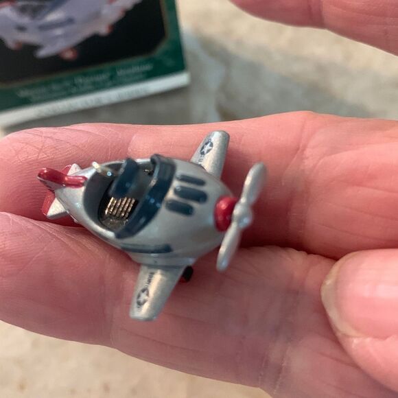 2 Mini Die Cast Hallmark Ornaments - Picture 2 of 5